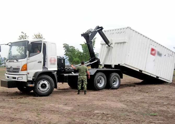 Plataforma con sistema Ampliroll