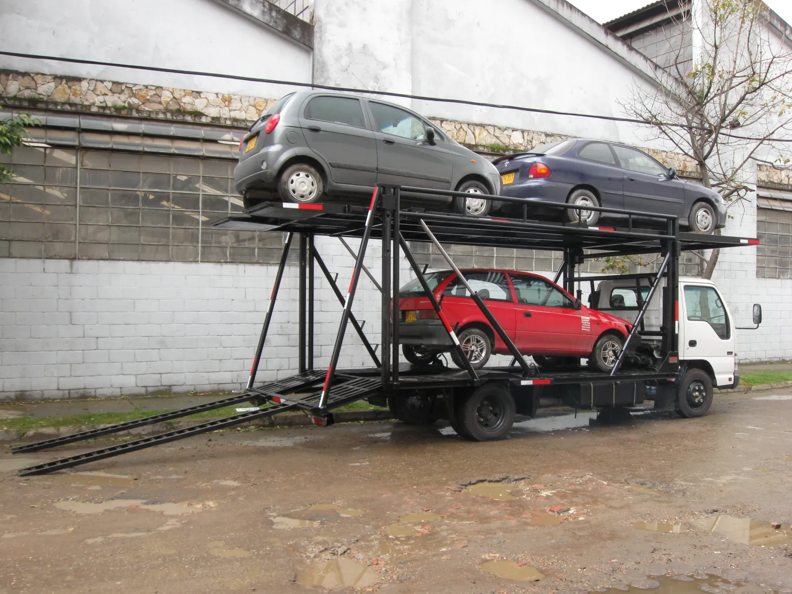 Rampas abatibles del trailer
